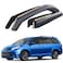 Goodyear Shatterproof in-Channel Window Deflectors for Toyota Sienna 2011-2020, Rain Guards, Window Visors for Cars, Vent Deflector, Car Accessories, 4 pcs - GY007926
