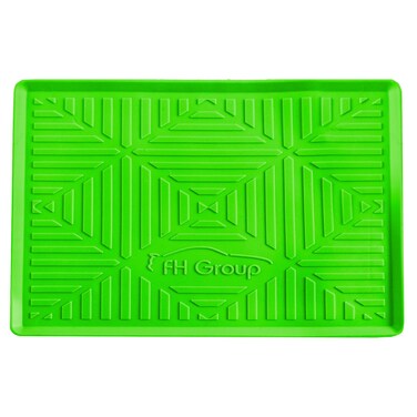 FH Group Silicone Anti-slip Dash Mat for Smartphones (IPhone Plus, Galaxy Note, Coin Grip) Green