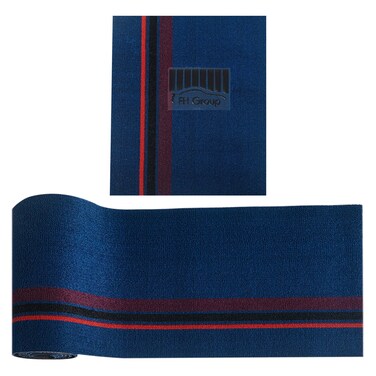 FH Group Car Floor Mats - DIY Set of Rubber Floor Mats for Cars, Trimmable Automotive Floor Mats, All Weather Protectors, Floor Mats for SUVs, Truck Floor Mats Blue