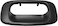 Parts N Go 1999-2007 Silverado Sierra 1500 2500 3500 Tailgate Handle Trim Bezel Cover Replacement Black Textured Plastic Rear Exterior - GM1916102, 15228539