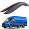 Goodyear Shatterproof Window Deflectors for Ford Transit 2014-2025, Tape-on Rain Guards, Window Visors, Vent Deflector, Vent Visor, Truck Accessories, 2 pcs - GY003242LP