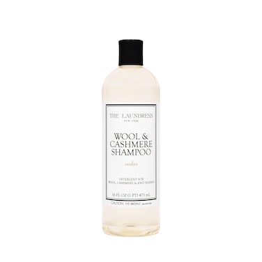 The Laundress Wool &amp; Cashmere Shampoo, Double Concentrated, Cedar Scent, Wool Detergent, Wool Wash, Cashmere Shampoo, 16 Fl Oz