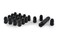 Gorilla Automotive K5CS-12125BGR 5Lug 12-1.25 Spline WIK Pass Blk Gor