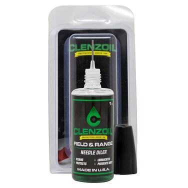 Clenzoil Field &amp; Range Gun Cleaner Lubricant Protectant [CLP] Needle Oiler   Gun Cleaner + Lube in One   1oz. Bottle of Gun Oil w/Steel Precision Needle Oiler Tip