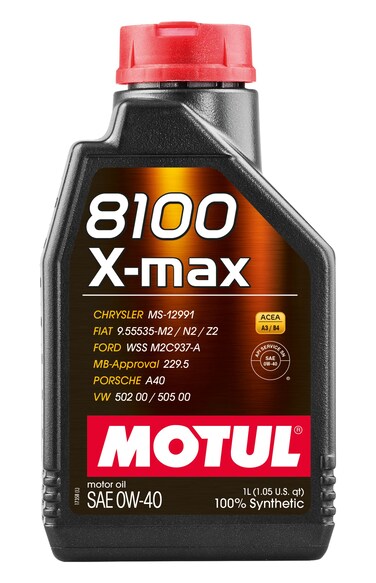 Motul 104531 8100 X-MAX 0W40 12X1L