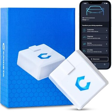 Carista OBD - Bluetooth OBD2 Scanner and App - Car Scanner Diagnostic Tool and Code Reader with Access to Diagnostics, Customizations, Service Tools, and Live Data
