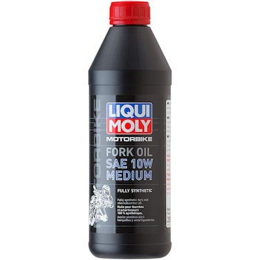 Liqui Moly 10W Medium Fork Oil - 1L, Universal for Motorcycles, Mopeds &amp; More, 1.95 lbs