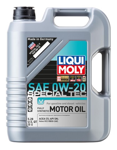 LIQUI MOLY Special Tec V SAE 0W-20   5 L   Fully synthetic engine oil   SKU: 20200