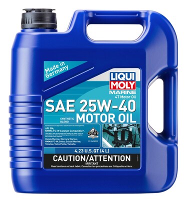 LIQUI MOLY Marine 4T Motor Oil SAE 25W-40   4 L   Motor oil   SKU: 20548