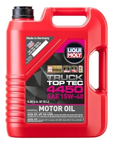 Liqui Moly Top Tec Truck 4450 SAE 15W-40   5 L   Motor Oil   SKU: 22038