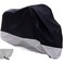 XYZCTEM All Season Black Waterproof Sun Motorcycle Cover,Fits up to 108" Motors (XX Large &amp; Lockholes)