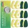 Dishwand Refills Sponges Heads - Non Scratch Dish Wand Refill Replacement, Heavy Duty Scrub Dots Brushes Dispenser, Soap Dispensing Scrubbers, Dishwashing Cleaner Supplies Kitchen Sink Dishwasher Tool