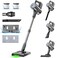 VersLife S7 Plus Cordless Vacuum Cleaner, 35Kpa, up to 40Mins 2-in-1 Cordless Vacuum and Mop Combo, Lightweight and Versatile Stick Vacuum, Deep Cleans, Washes, Green LED, All in One