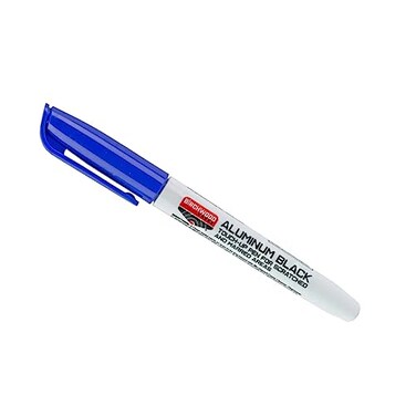 Birchwood Casey Fast-Drying Fast-Acting Aluminum Black Metal Finish Touch-Up Pen for Restoring Scratched and Marred Areas