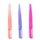 3pcs 2 1 Eyebrow Tweezers 2 in 1 Tweezer Comb Eyebrow Clamps Makeup Supplies Makeup Tools