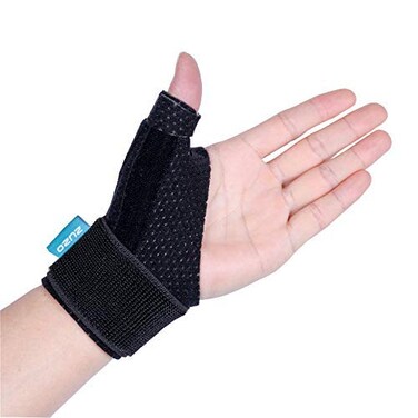 2U2O Compression Reversible Thumb &amp; Wrist Stabilizer Splint(Improved Version) for BlackBerry Thumb, Finger, Pain Relief, Arthritis, Tendonitis, Sprained, Carpal Tunnel, Stable, S-M