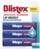 Blistex Lip Medex Stick 3 Count, 0.15 Oz. Medicated Relief with Soothing Relief, Stocking Stuffer &amp; Holiday Christmas Gift