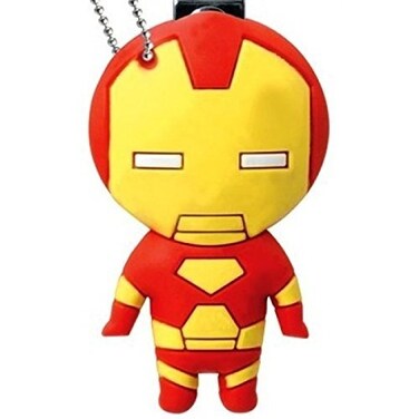 Marvel Iron Man Soft Touch Nail Clipper Key Ring, 1", Multi Color
