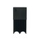 D'Addario Reed Guard - Sax &amp; Clarinet Reed Case - Fits Reeds for Bass Clarinet, Contrabass Clarinet, Tenor Saxophone, &amp; Baritone Saxophone - Holds 4 Reeds - Prevents Warping - Black
