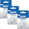 Oral-B Threader Floss 30 Count: 6 Envelopes of 5 Threaders (Pack of 3)