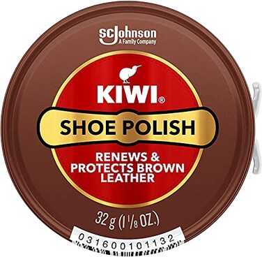 KIWI Shoe Polish, Brown 1.125 oz. (Pack of 1)