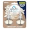 Glade PlugIns Refills Air Freshener, Scented and Essential Oils for Home and Bathroom, Sheer Vanilla Embrace, 1.34 Oz, 2 Count