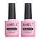 AIMEILI 5 in 1 Builder Base Hema Free Clear Builder Nail Gel for Nails Extension and No Wipe Top Set Soak Off U V LED Cruelty Free Vegan Gel Nail Lacquer