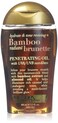 OGX Hydrate &amp; Tone Reviving + Bamboo Radiant Brunette Penetrating Oil, 3.3 Ounce