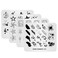 KADS Nail Art Stamp Plate Fashion Series Nail stamping plate Template Image Plate Nail Art DIY Decoration Tool