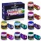 BALTIC DAY - Chameleon Mica Powder, 8 Jars of Color Shift Mica Powder Set - Epoxy Resin Color Pigment Powder - Chameleon Powder Glitter - Holographic Mica Powder - Mica Powder for Resin