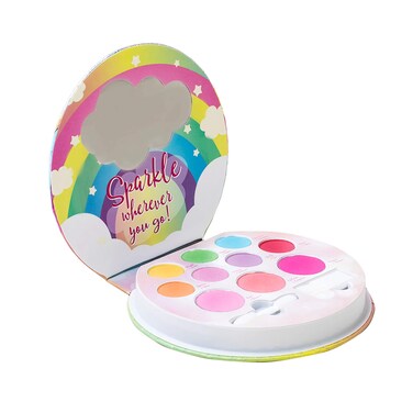 Lip Smacker Sparkle &amp; Shine Eyeshadow Makeup Palette, Unicorn Palette   Christmas Make Up Collection   Holiday Present   Gift for Girls