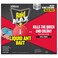 Raid Max Liquid Ant Bat; Kills Ants Where They Breed, For Indoor and Outdoor Use; 8 Bait Stations