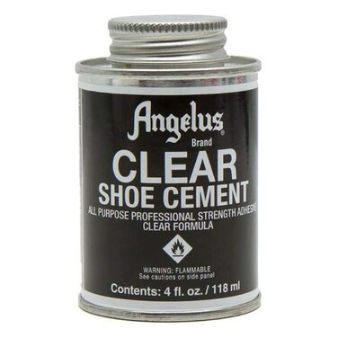 Angelus Clear Shoe Cement, 4oz can (992-04-000)
