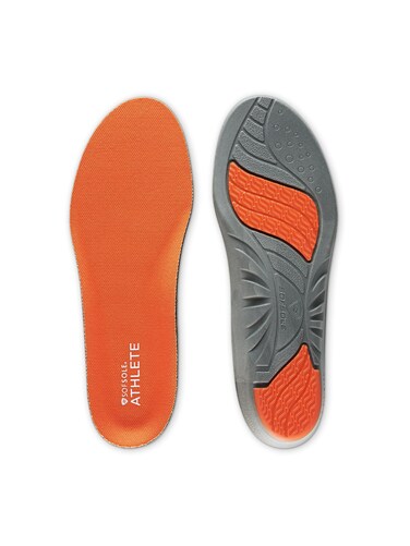 SOFSOLE ATHLETE Performance Men's Insoles - PU Foam &amp; Gel Inserts - Heel-to-Toe Cushioning, Support, &amp; Moisture Control, - Lightweight Comfort &amp; Stability - Ideal for Runners, Walkers, Athletes
