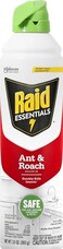 Raid Essentials Ant &amp; Roach Killer Aerosol Spray, Child &amp; Pet Safe, Kills Insects Quickly, for Indoor Use, 10 oz