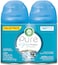Air Wick Automatic Air Freshener Spray Refill, 2ct, Fresh Waters, Odor Neutralization, Essential Oils