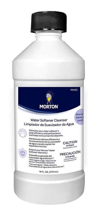 Morton MWSC Universal Water Softener Cleanser, Off-White, 16 Fl Oz