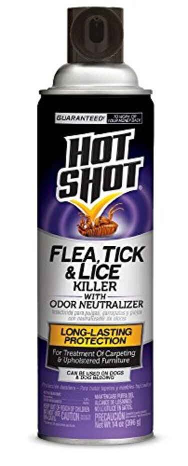 Hot Shot Flea, Tick &amp; Lice Killer with Odor Neutralizer (Aerosol) 14 Oz (1 pack)