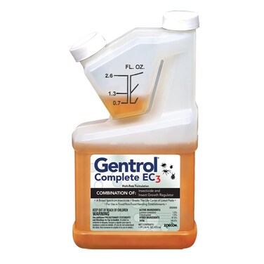 Zoecon 10578 Gentrol Complete EC3 Insecticide and Growth Regulator, Orange
