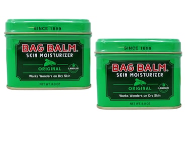 Bag Balm Vermont's Original for Cracked Hands, Dry Skin - Moisturizing Lotion Salve 8 Ounce - 2 Pack
