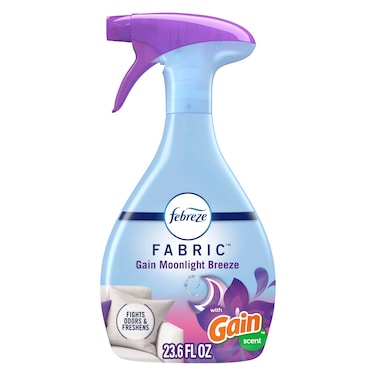 Odor-Fighting Fabric Refresher with Gain,Moonlight Breeze, 23.6 fl oz