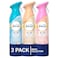 Febreze Air Mist Air Freshener Spray, Odor-Fighting Room Spray for Home and Bathroom and Kitchen, Aerosol Can, Refresh &amp; Energize, Soothe &amp; Restore, Romance &amp; Desire Scent, 8.8oz, 3 Count