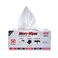 Eurow Microfiber Detailing Wipes with Dispenser Box, 200GSM, 12 by 12 Inches, Pack of 50, White