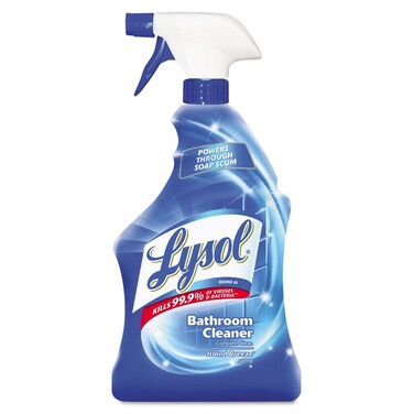 Lysol Power Foaming Cleaning Spray for Bathrooms, Foam Cleaner for Bathrooms, Showers, Tubs, 32oz