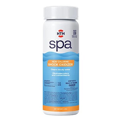 HTH Spa 86135 Non Chlorine Shock Oxidizer, Spa &amp; Hot Tub Chemical Clears Cloudy Water, 2.25 lbs