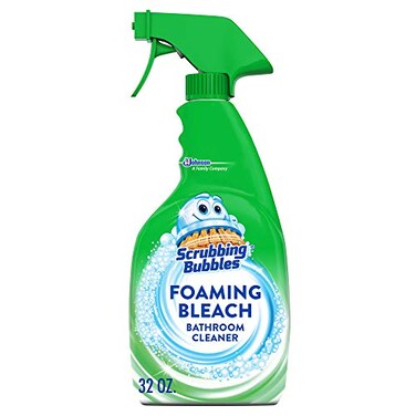 Scrubbing Bubbles Foaming Bleach Bathroom and Shower Cleaner Disinfectant Spray, Helps Erase Mold &amp; Mildew, 32oz