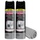 Weiman Stainless Steel Cleaner &amp; Polish Streak-Free Shine - For Refrigerators, Oven, Dishwasher, Stove - 2 Pack Aerosol Spray with Microfiber Cloth Included