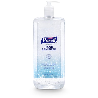 Purell Advanced Hand Sanitizer Refreshing Gel, Clean Scent, 1.5 Liter Pump Bottle (Pack of 1) - 5015-04