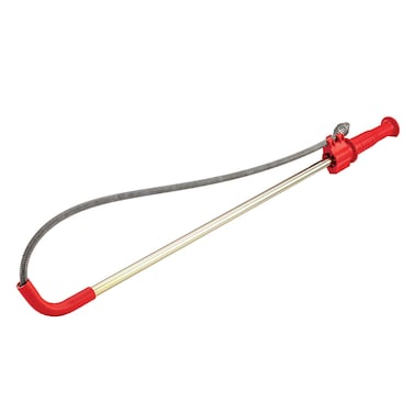 RIDGID 59787 Model K-3 Toilet Auger with Unclogging 3-Foot Snake and Bulb Head
