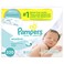 Pampers Sensitive Water Based Baby Wipes 5X Refill Packs, 64 Count (Pack of 5)